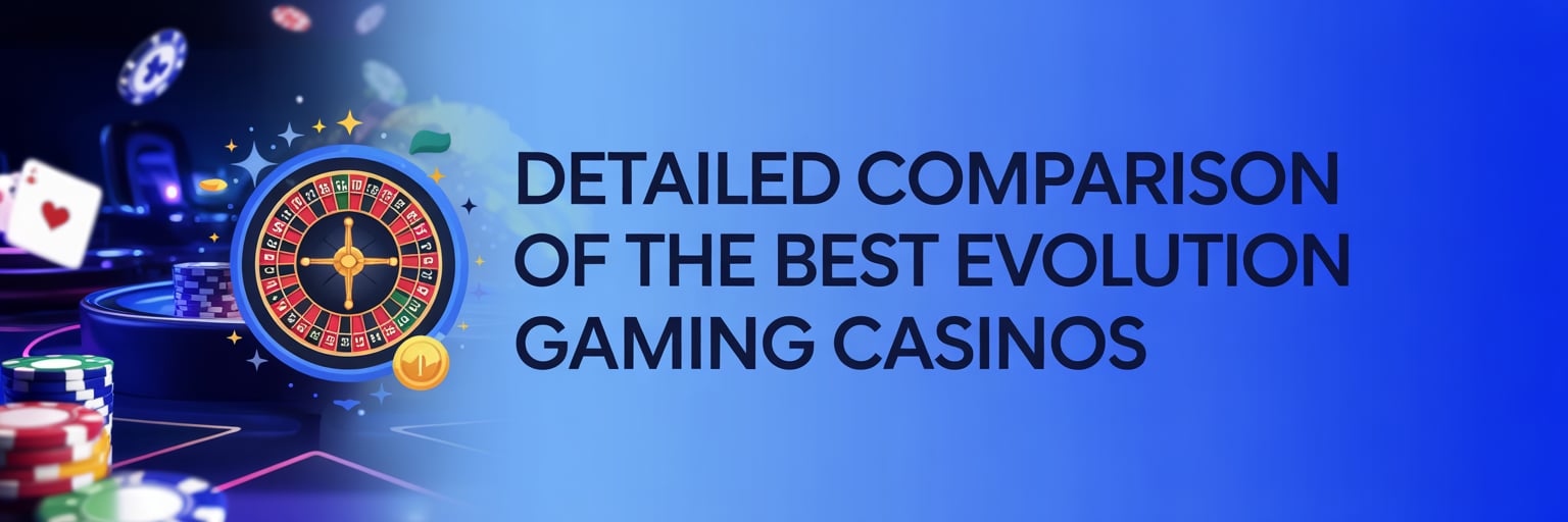 Detailed Comparison of the Best Evolution Gaming Casinos
